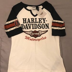 NWT Classic Harley Davidson ladies t-shirt size L